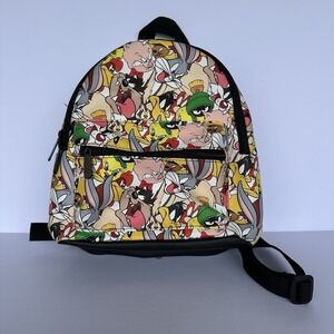 Bioworld Looney Tunes Mini Backpack Multi-Character Adult/Kids 12x10